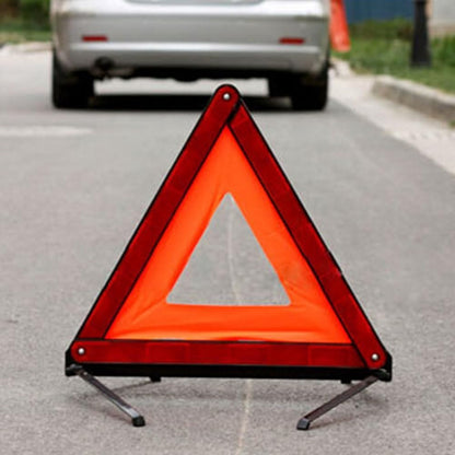 Reflective Safety Triangle Warning Kit | Foldable Emergency Warning Triangle | Roadside Hazard Sign Emergency Breakdown Board